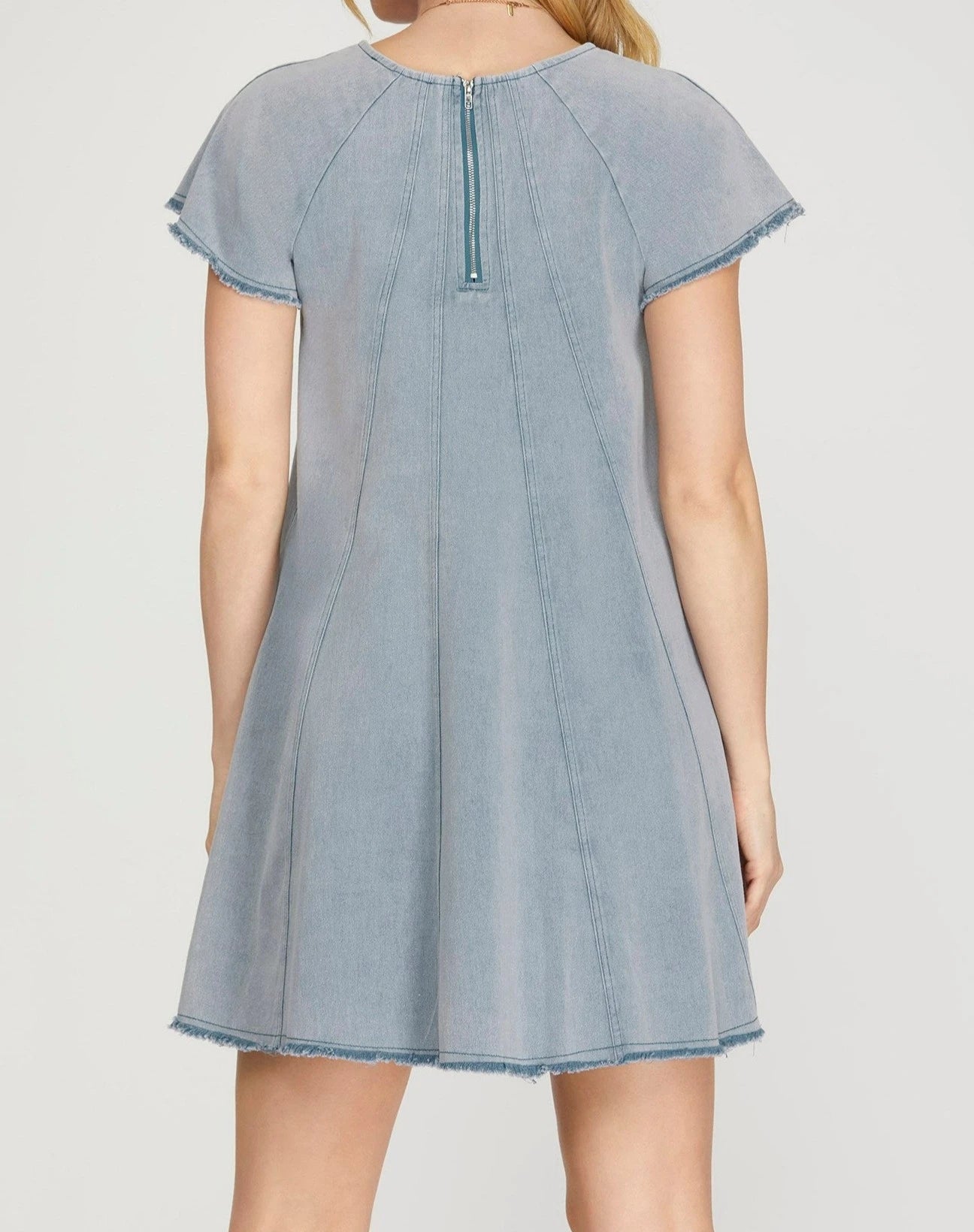 Denim Daisy Dress