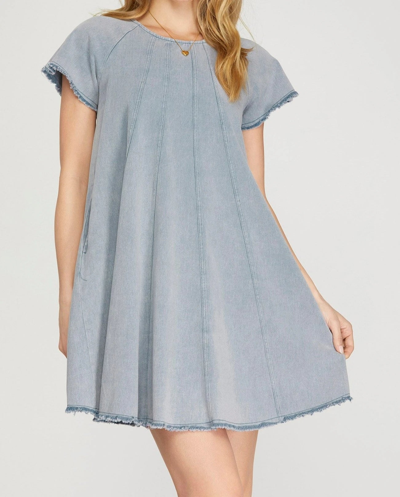 Denim Daisy Dress