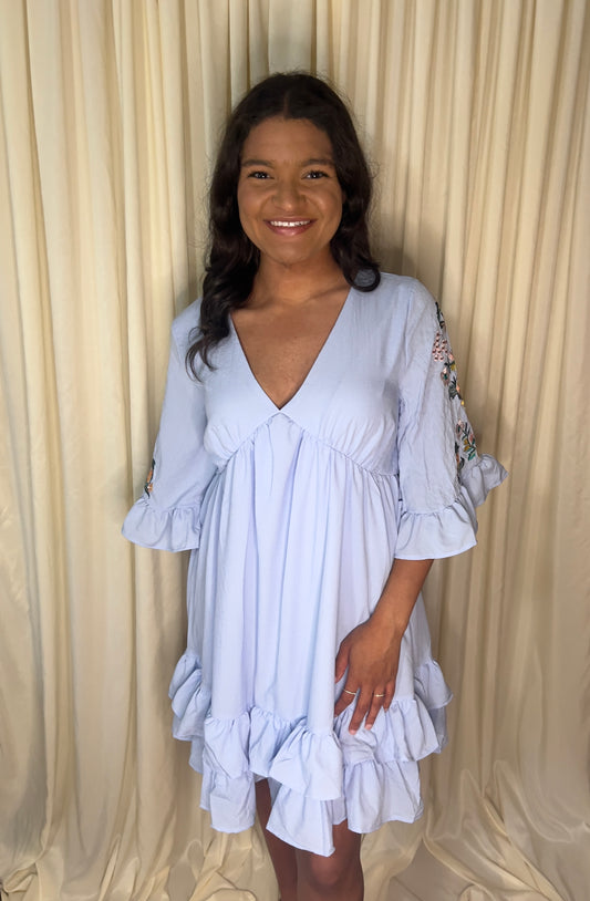 Springtime Blues Dress
